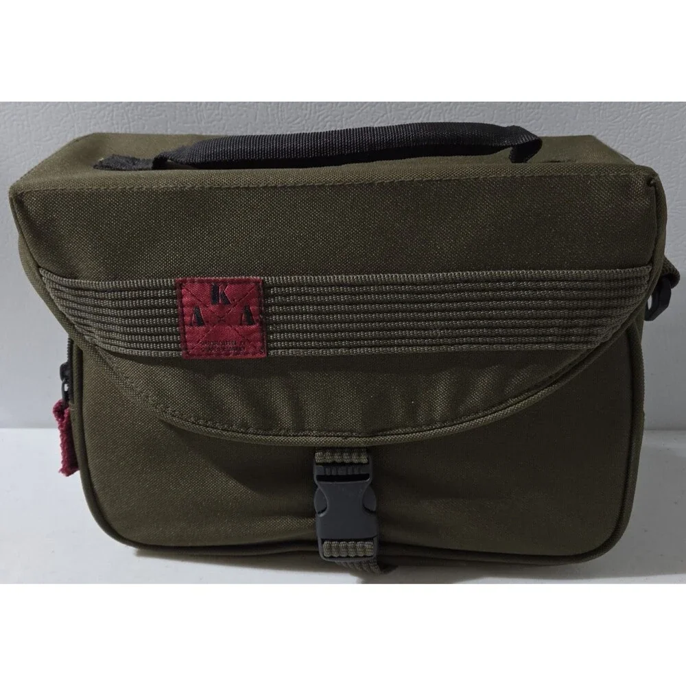 AKA Military Green Camera Bag With Strap